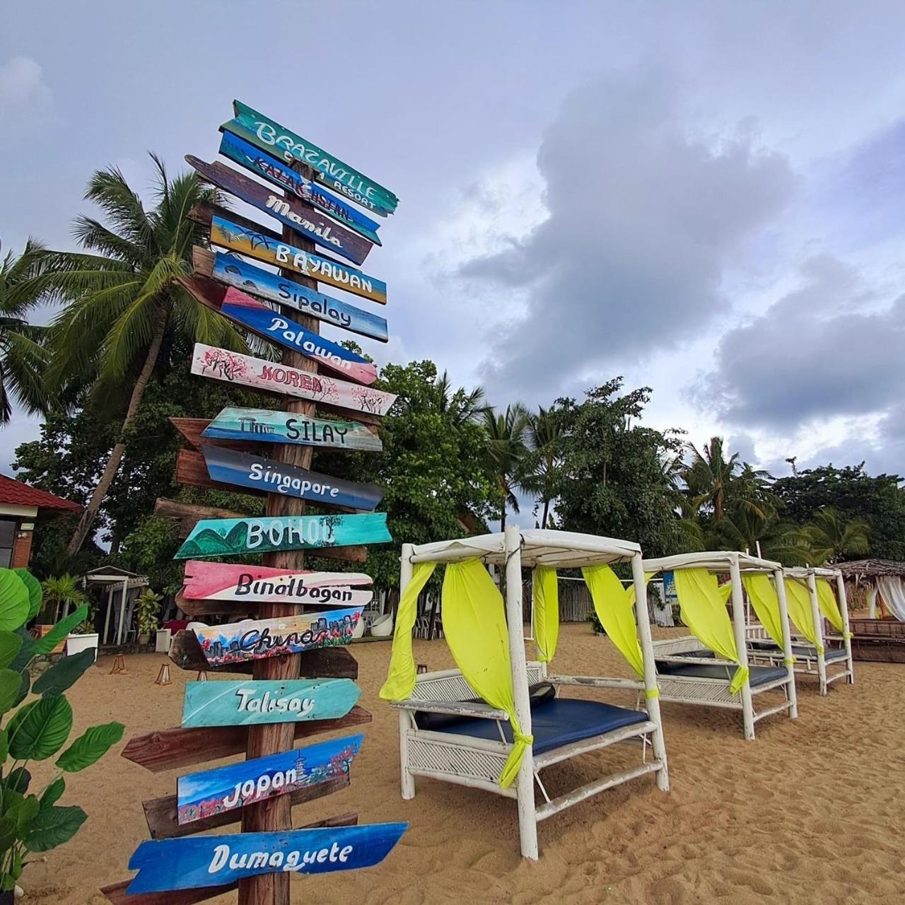 Brazaville Beach Resort Hinoba-an Bagian luar foto